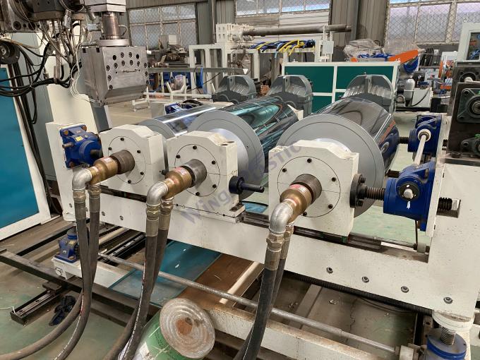 Maszyna do wytwarzania płyt PET PS PC Maszyna do wytłaczania płyt plastikowych do płyt miękkich zasłon 3