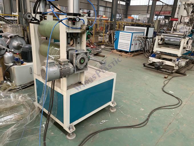 Maszyna do wytwarzania płyt PET PS PC Maszyna do wytłaczania płyt plastikowych do płyt miękkich zasłon 4