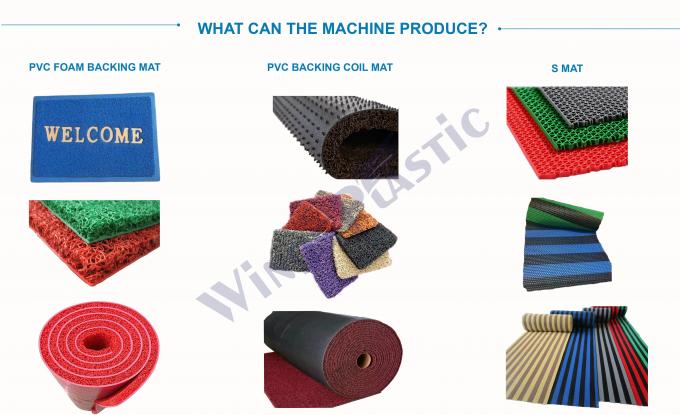 Maszyna do tworzenia podkładek z cewkami podwójnych kolorów z PVC Model nr SJ100/30 Grubość 10-19 mm 0