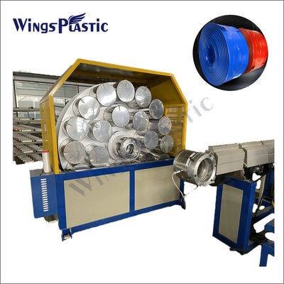 Linia produkcyjna 65mm Pvc Lay Flat Hose / Linia wytłaczania węża ogniowego powlekanego włóknami Pvc