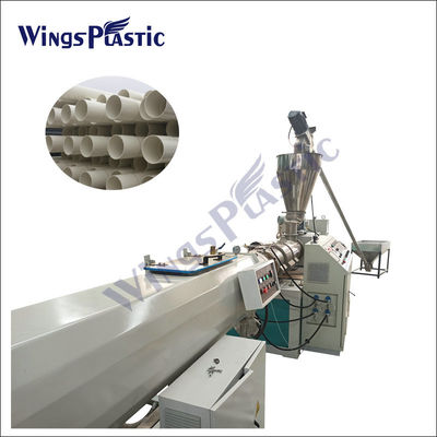 Plasty PVC HDPE PP PPR Rury Extruder Line Pvc Rury Extruding Machine