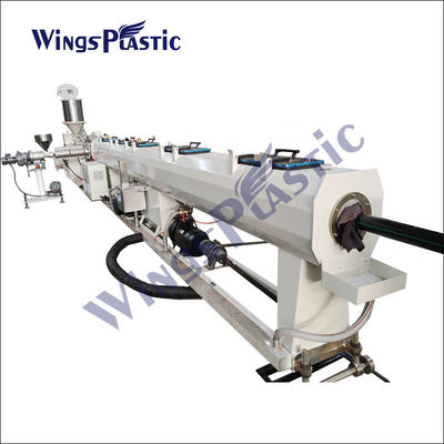 Wysokowydajna maszyna do produkcji rur HDPE Ldpe Linia do wytłaczania rur wodnych 75-160 mm