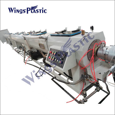 Wysokowydajna maszyna do produkcji rur HDPE Ldpe Linia do wytłaczania rur wodnych 75-160 mm
