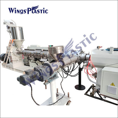 Linia produkcyjna rurociągów ciepłej wody jednowiercowa PP PPR HDPE PE Rurociąg Extruder Machine