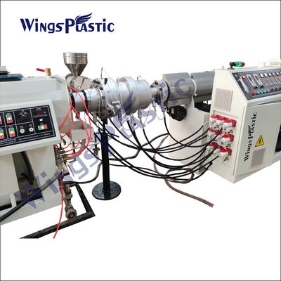 Wysokowydajna maszyna do produkcji rur HDPE Ldpe Linia do wytłaczania rur wodnych 75-160 mm