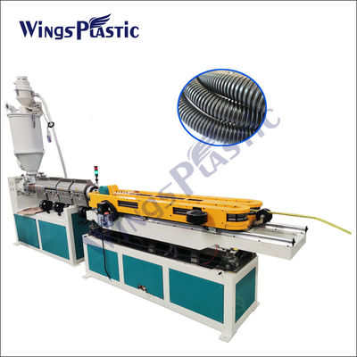 Wytłaczarka do rur HDPE z pojedynczą ścianą Linia do produkcji rur falistych LDPE