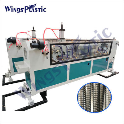 HDPE LDPE Maszyna do produkcji rur PVC Spiralna linia do wytłaczania rur falistych PE