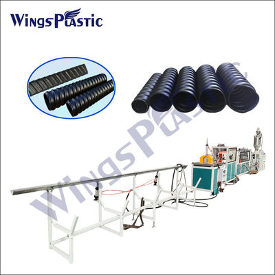 HDPE LDPE Maszyna do produkcji rur PVC Spiralna linia do wytłaczania rur falistych PE