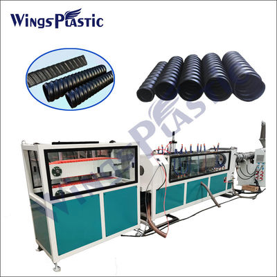 Linia do wytłaczania rur spiralnych HDPE PE Pvc Maszyna do produkcji rur falistych