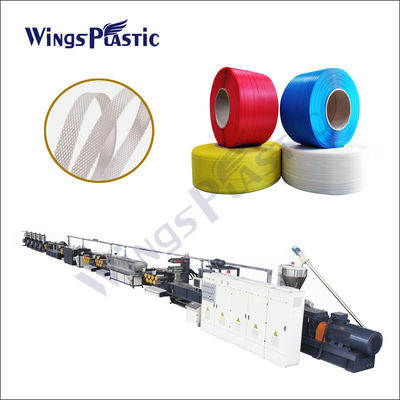 250kg / H Maszyna do wytłaczania taśm PET Maszyna do produkcji pasków z tworzywa sztucznego