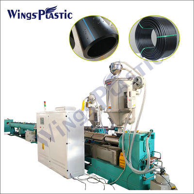 PLC Control maszyna do produkcji rur hdpe maszyna do wytłaczania rur hdpe maszyna do produkcji rur wodnych z tworzyw sztucznych