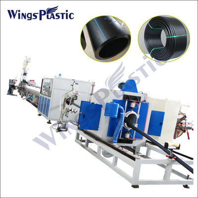 PLC Control maszyna do produkcji rur hdpe maszyna do wytłaczania rur hdpe maszyna do produkcji rur wodnych z tworzyw sztucznych