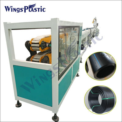 PLC Control maszyna do produkcji rur hdpe maszyna do wytłaczania rur hdpe maszyna do produkcji rur wodnych z tworzyw sztucznych