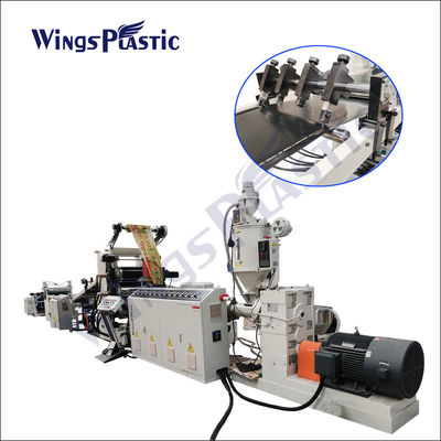 HDPE LDPE Wytłaczarka do arkuszy z tworzywa sztucznego Maszyna do produkcji arkuszy PP 500-1200 mm