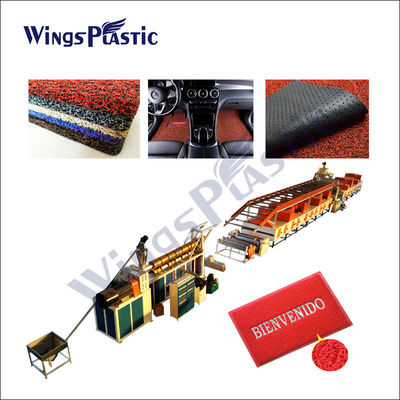 PVC Coil CarMat Making Machine Maszyna do produkcji mat PCV Poduszka Mata 500kg/H