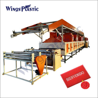 PVC Coil CarMat Making Machine Maszyna do produkcji mat PCV Poduszka Mata 500kg/H