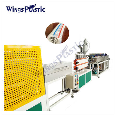 Linia produkcyjna rurociągów z tworzyw sztucznych Pvc wzmocnionych włóknami Maszyna do wytłaczania rurociągów z powłoki plastikowej