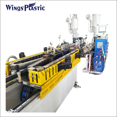 Maszyna do produkcji rur PVC HDPE DWC Linia do wytłaczania rur z podwójną tekturą falistą z tworzywa sztucznego Pe
