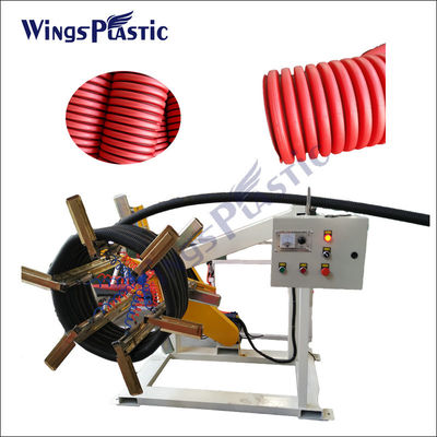 Maszyna do produkcji rur PVC HDPE DWC Linia do wytłaczania rur z podwójną tekturą falistą z tworzywa sztucznego Pe