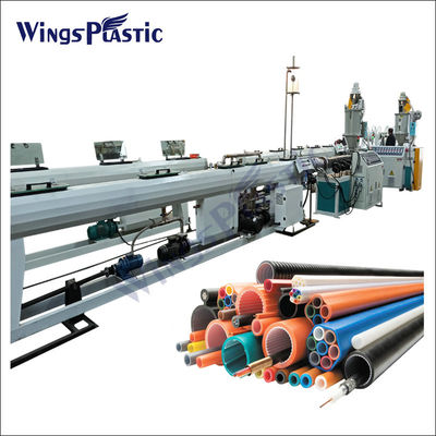 Maszyny do wytłaczania rur z tworzyw sztucznych HDPE PE Cable Micropipe Bundle 7 Hole Casing Pipe