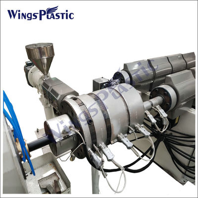 Wings Plastic 40-110MM PE PP PERT Maszyna do wytłaczania rur do efektywnej produkcji