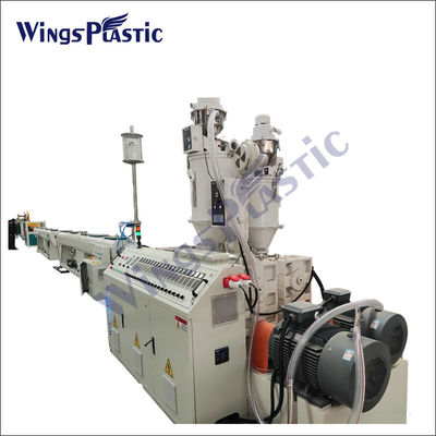 Wings Plastic 40-110MM PE PP PERT Maszyna do wytłaczania rur do efektywnej produkcji