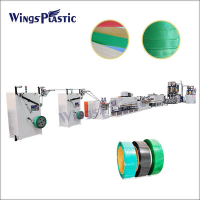 Automatyczna linia produkcyjna pasów PET o masie 200-300 kg maszyna do wytłaczania pasów PP