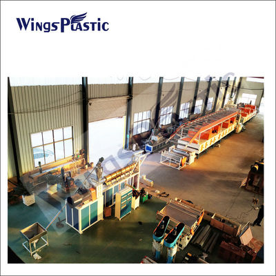 420kw główną moc silnika PVC Powder PVC Coil Loop Mat Extruder Machine