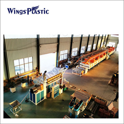 Siemens Motor Plastic Mat Making Machine do produkcji proszku PVC i dodatków
