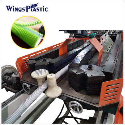 Wysokiej prędkości linia produkcyjna rurociągów z podwójnymi ścianami HDPE