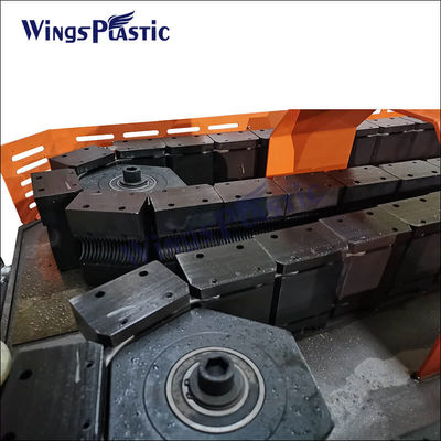 Wysokiej prędkości linia produkcyjna rurociągów z podwójnymi ścianami HDPE
