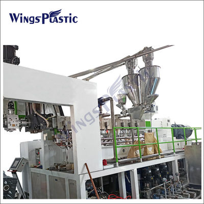 Zindywidualizowana linia wytłaczania arkuszy PET PS PLC Control Plastic Transparent Sheet Making Machine