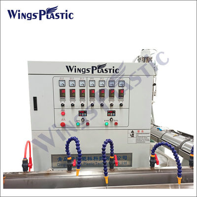 Linia produkcyjna wyrobów z tworzyw sztucznych, miękkiego PVC, z włókien ogrodowych, wzmocnione, z plecioną włókną rurą/rurą/rurą