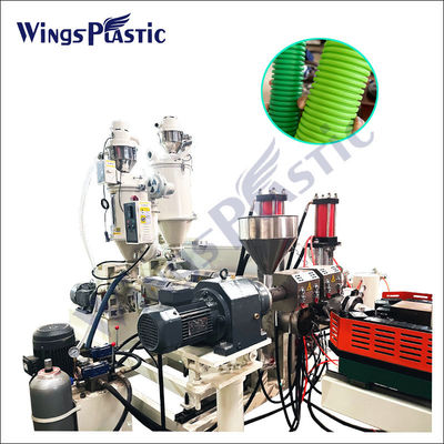 Plast Hdpe Pvc DWC Produkcja rur falistych Przetwarzanie maszyny wytłaczania