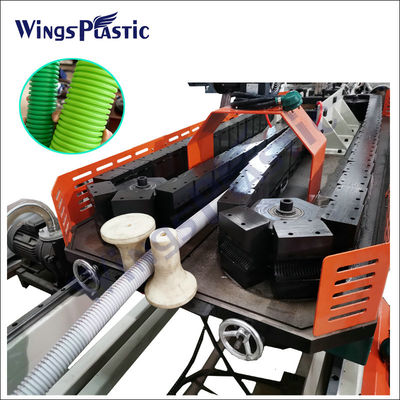 Wysokiej prędkości linia produkcyjna rurociągów z podwójnymi ścianami HDPE