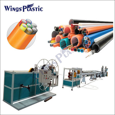 Mikroduct PE Silicone Core Pipe Kabel telekomunikacyjny Mikroduct Production Line Komunikacja Kabel