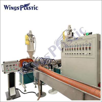 Linia wytłaczania maszyny plastikowej dla PVC Spiral Suction Hose Pipe Plant Manufacturing Process Machine