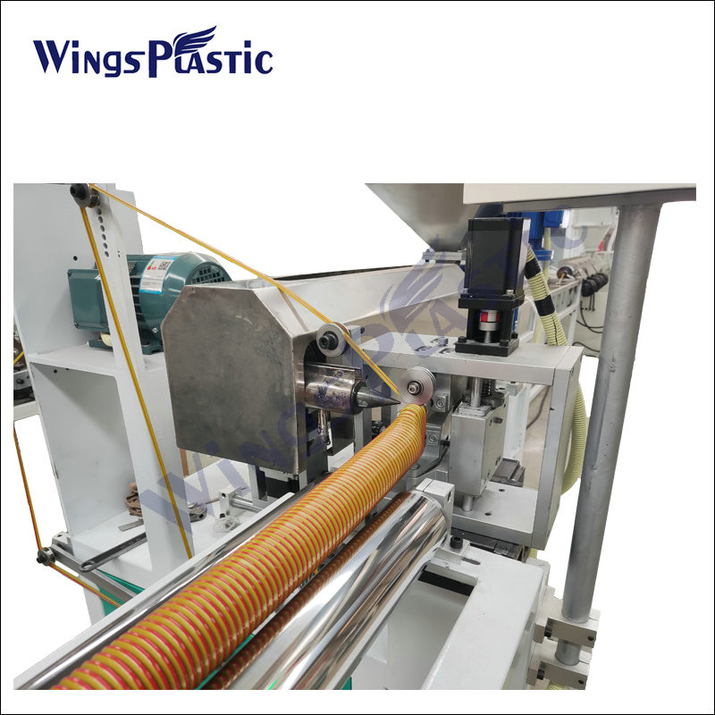 EVA LLDPE Spiral Vacuum Swimming Hose Pipe Tube Extrusion Line